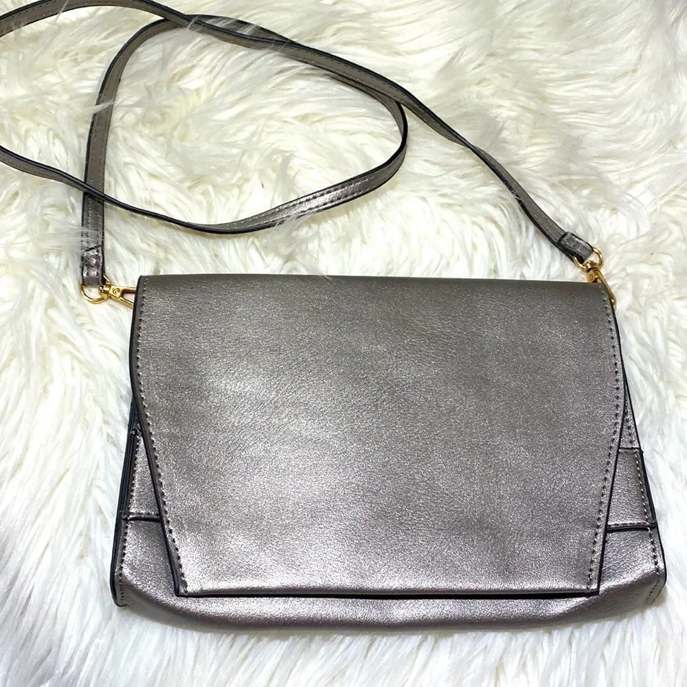 Summer & Rose Celine Crossbody  Steel Handbag Purse